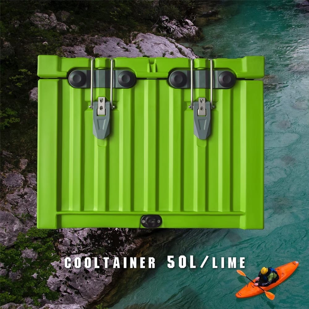 ถังเก็บความเย็น FEELFREE COOLTAINER ขนาด 50L สีเขียว